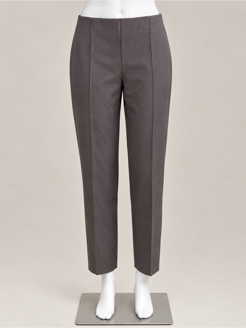 Lafayette 148 New York Gramercy Pants Size 10 Rock Gray NWT $398